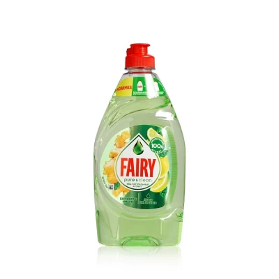 Средство для мытья посуды Fairy Pure &amp; clean Бергамот и имбирь 650мл