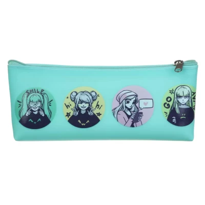 Пенал Аниме 20х8х3.5см 4 дизайна ассорти 238-043