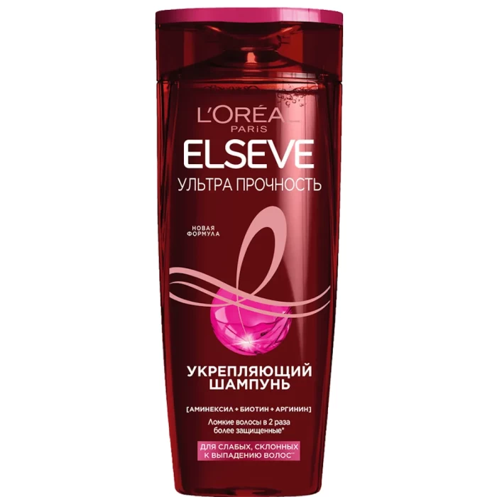 Шампунь для волос Elseve укрепляющий ультра прочность 400мл