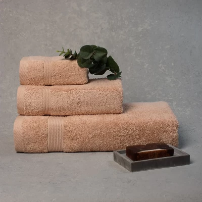 Полотенце махровое ТМ "ЦУМ" Бордюр беж