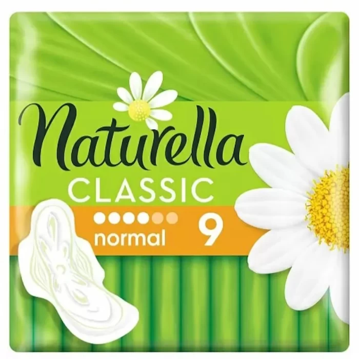 Прокладки гигиенические Naturella Classic Normal с крылышками 9шт