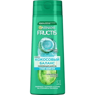 Шампунь Fructis Кокосовый баланс 400мл