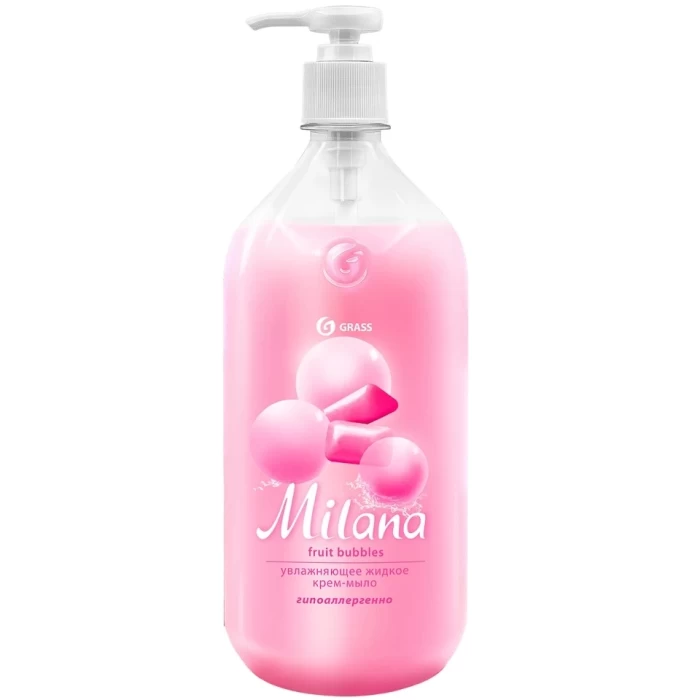 Крем-мыло Milana fruit bubbles 1000мл