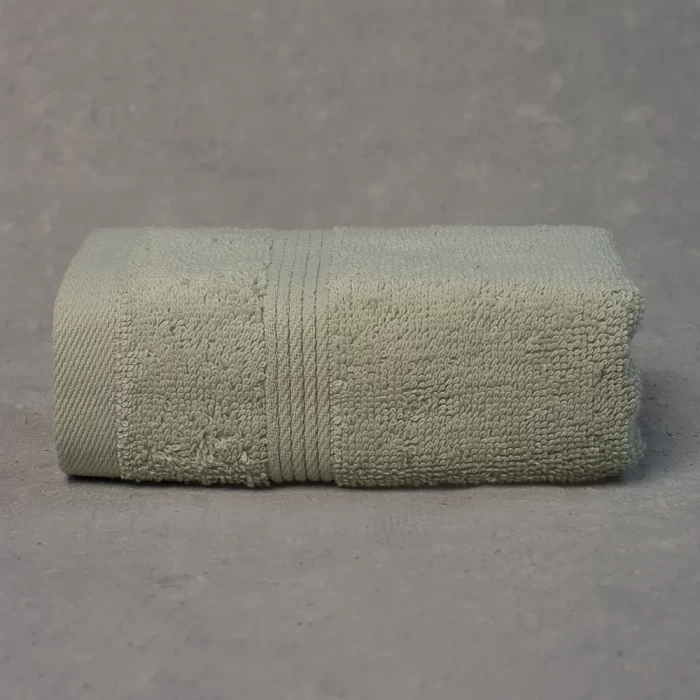 Полотенце махровое ТМ "ЦУМ" Бордюр олива