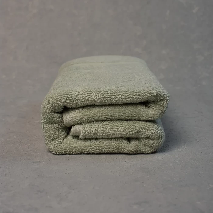 Полотенце махровое ТМ "ЦУМ" Бордюр олива