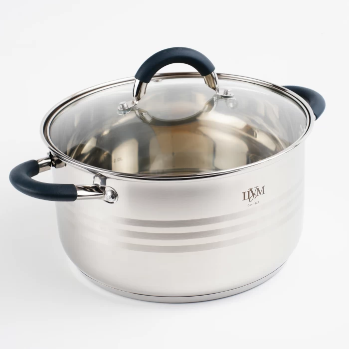 Кастрюля с крышкой ТМ "ЦУМ" MSF-3894, от 1,5 до 5 л.