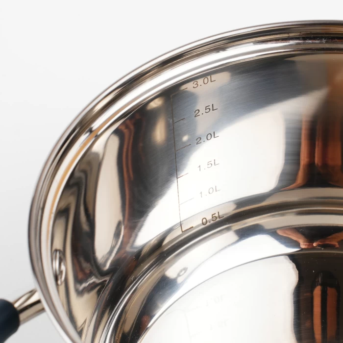 Кастрюля с крышкой ТМ "ЦУМ" MSF-3894, от 1,5 до 5 л.