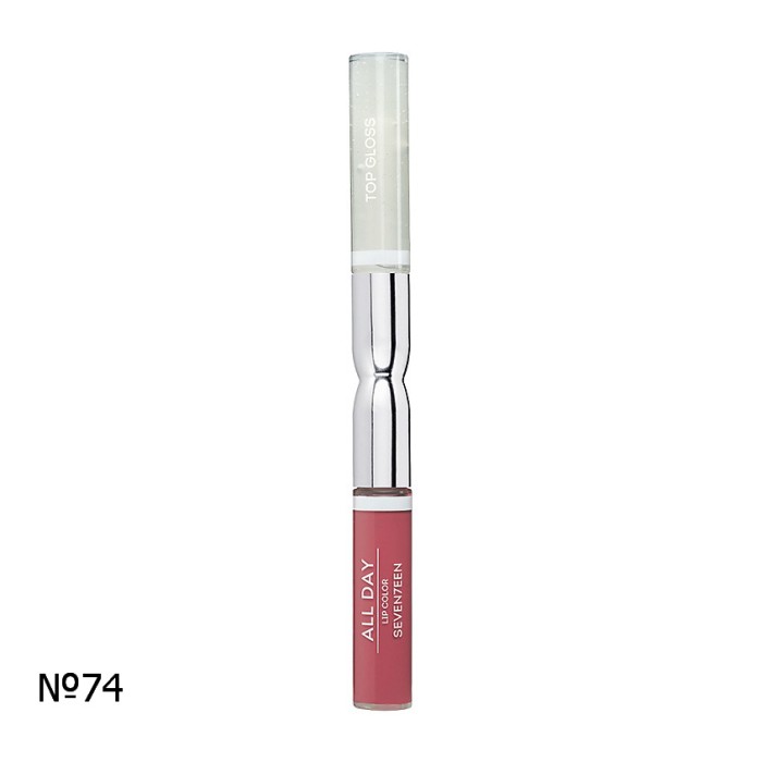 Жидкая стойкая помада-блеск Seven7een All Day Lip Color& Top Gloss