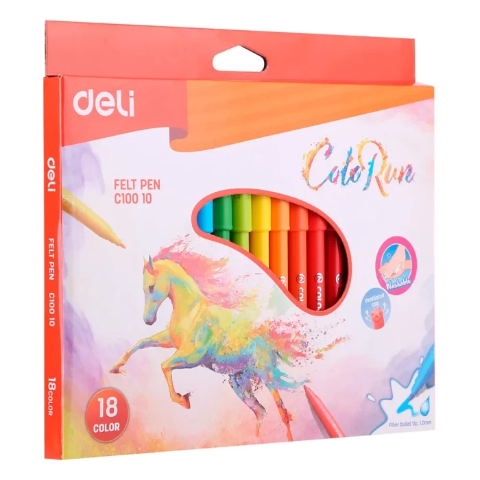 Фломастеры 18 цветов ColoRun