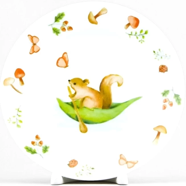 Тарелка Лесные друзья 17,5см