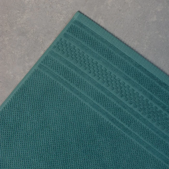 Полотенце махровое ТМ "ЦУМ" Рисо зелень