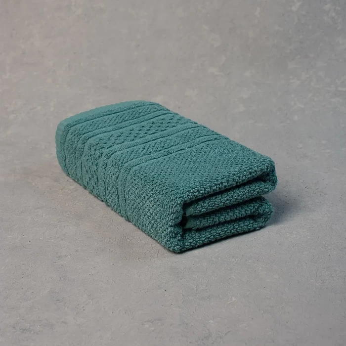 Полотенце махровое ТМ "ЦУМ" Рисо зелень