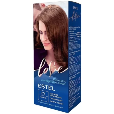 Крем-краска стойкая для волос Estel Love Тирамису 7/7