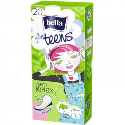 Прокладки ультратонкие Bella For Teens Panty Relax Deo 20шт