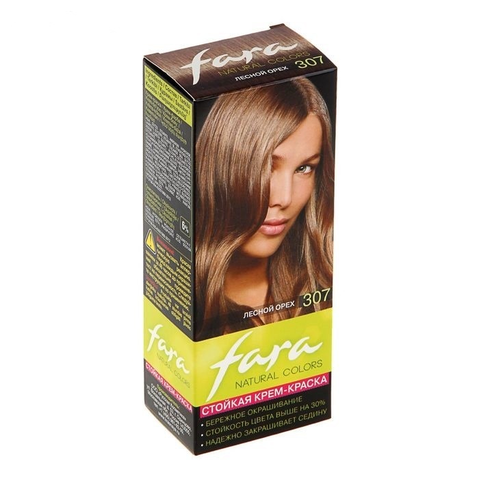 Краска для волос FARA Natural Colors №307 Лесной орех
