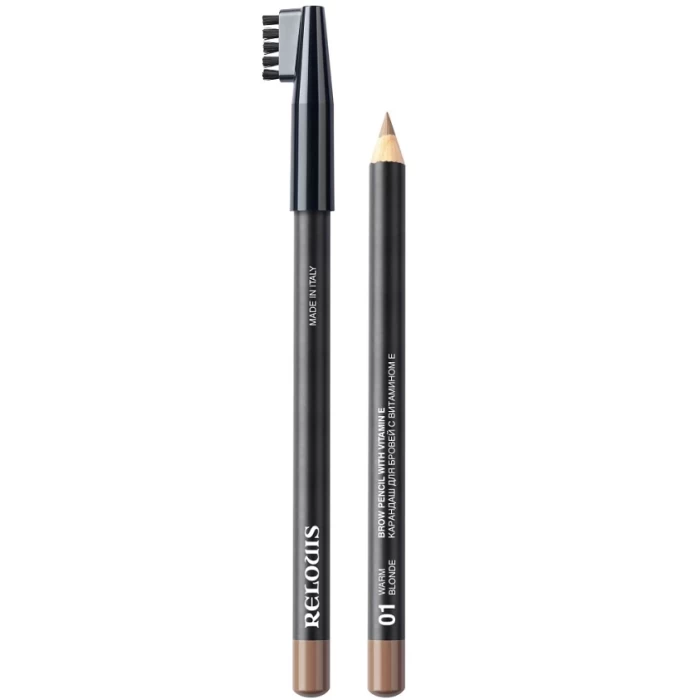 Карандаш для бровей Relouis с витамином Е 1.1г