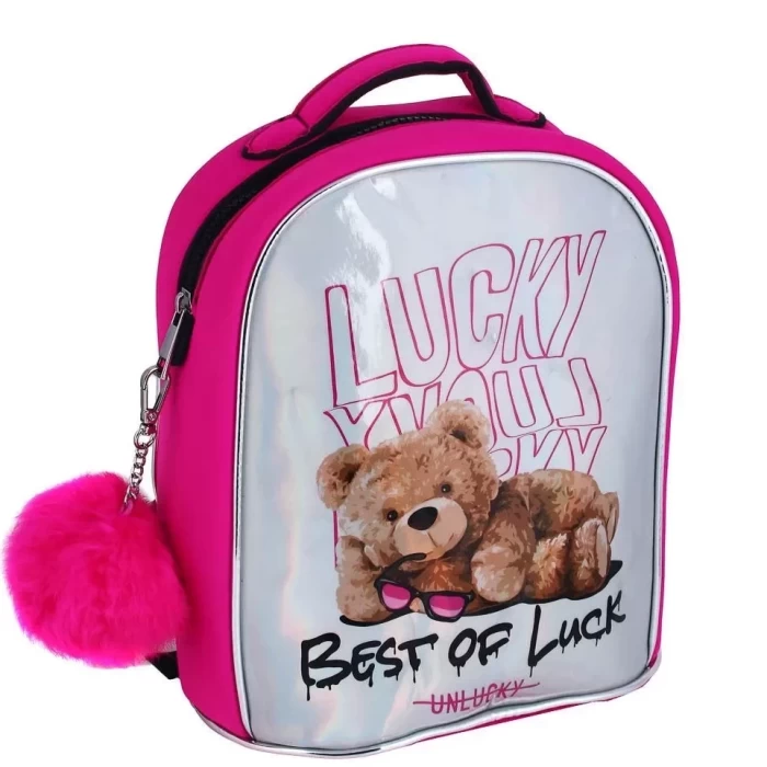 Рюкзак мини ClipStudio Счастливый мишка 254-652