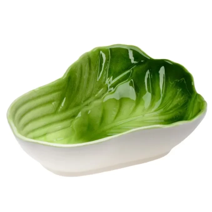 Блюдо сервировочное керамическое Салат 15×12×4см