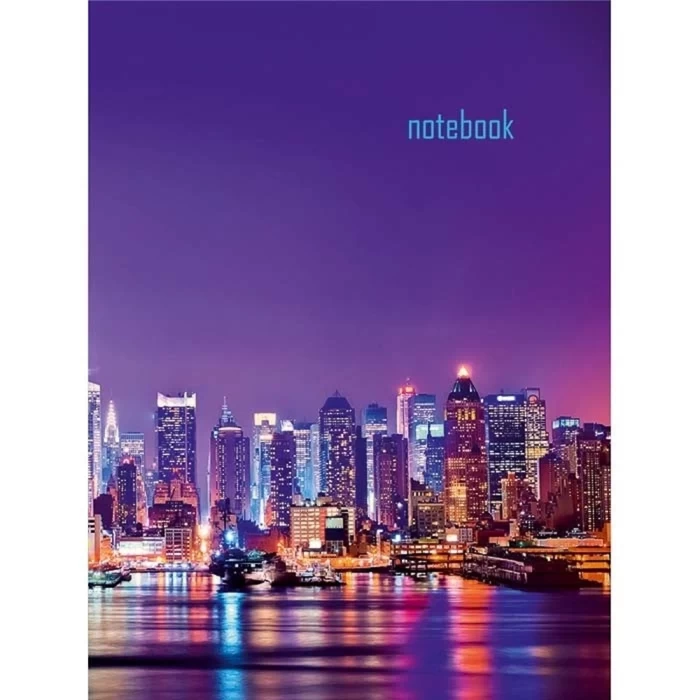 Блокнот Ночной город 120 листов Арт.20с361.1