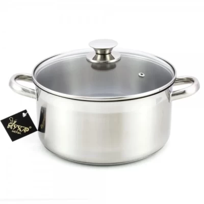Кастрюля Кухар Крокус Традиция со ст. кр. 5,0 л