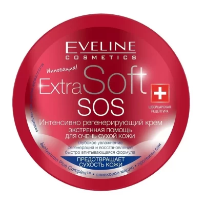 Крем для тела Eveline Cosmetics Sos Extra Soft Регенерирующий 200мл