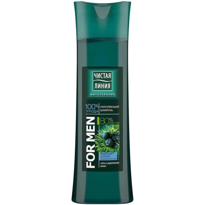 Шампунь Чистая Линия Укрепляющий Для мужчин 400мл