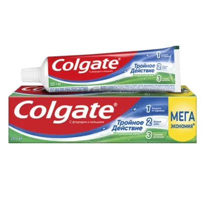 Зубная паста Colgate Тройное действие 150мл