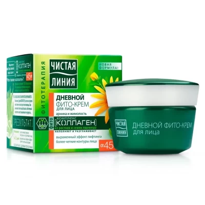 Фито-крем для лица Чистая Линия Дневной От 45 лет Арника и жимолость 45мл