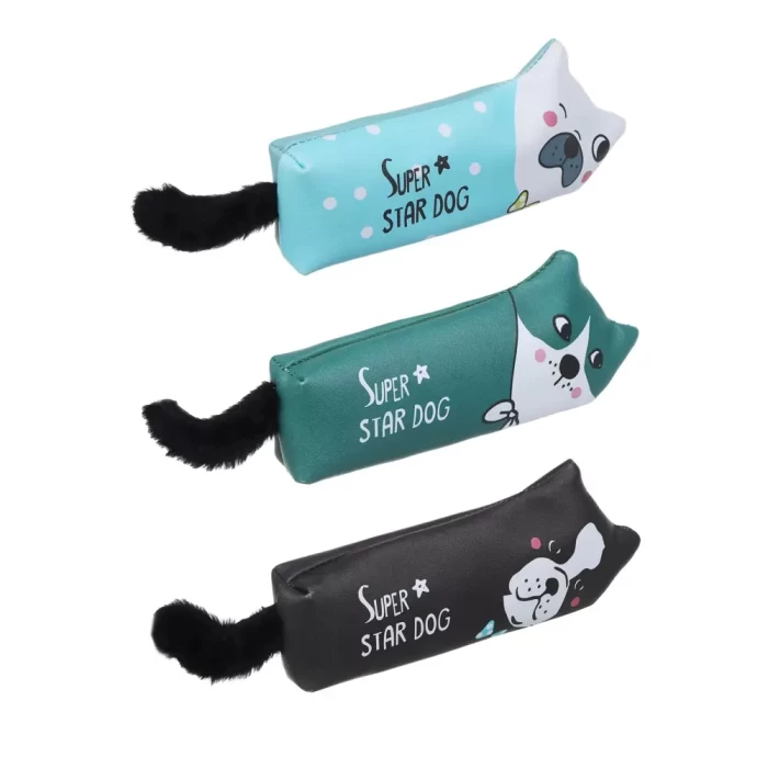 Пенал фигурный хвост-плюш 23х9х3см в ассортименте 