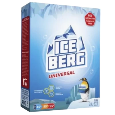 Стиральный порошок Бархим Iceberg Universal 400гр арт.5567