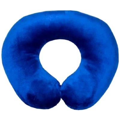 Подушка дорожная Matex Bagel line 37х35х9см синий арт.27-430