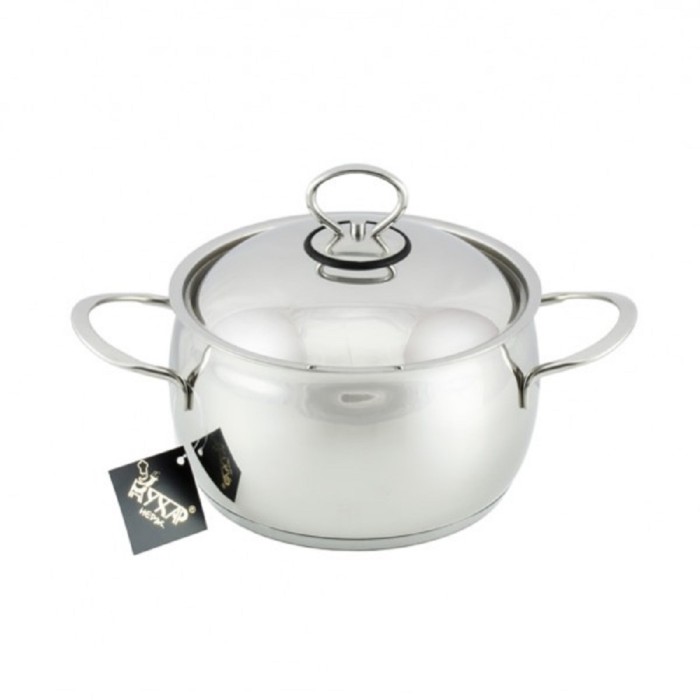 Кастрюля нерж. 5,8 мет.кр. "Магнолия Классика"