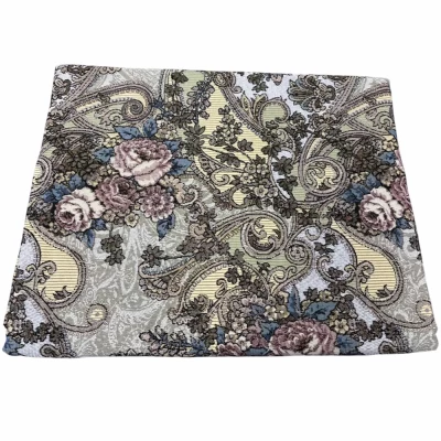 Покрывало декоративное из ткани Букет 200х220