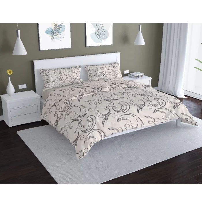 Комплект постельного белья полуторный ТМ "ЦУМ" Завиток