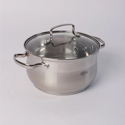 Кастрюля с крышкой ТМ "ЦУМ" MSF-8310, от 2 до 5 л.