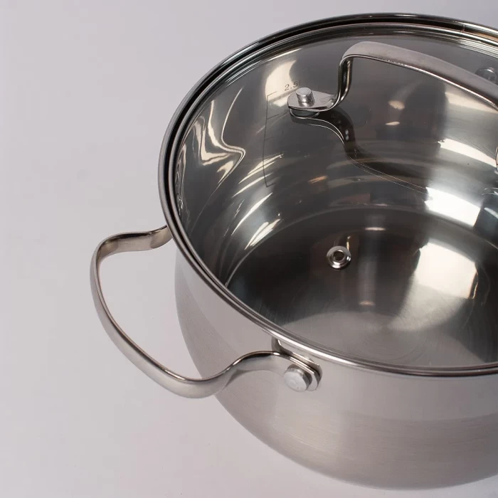 Кастрюля с крышкой ТМ "ЦУМ" MSF-8310, от 2 до 5 л.