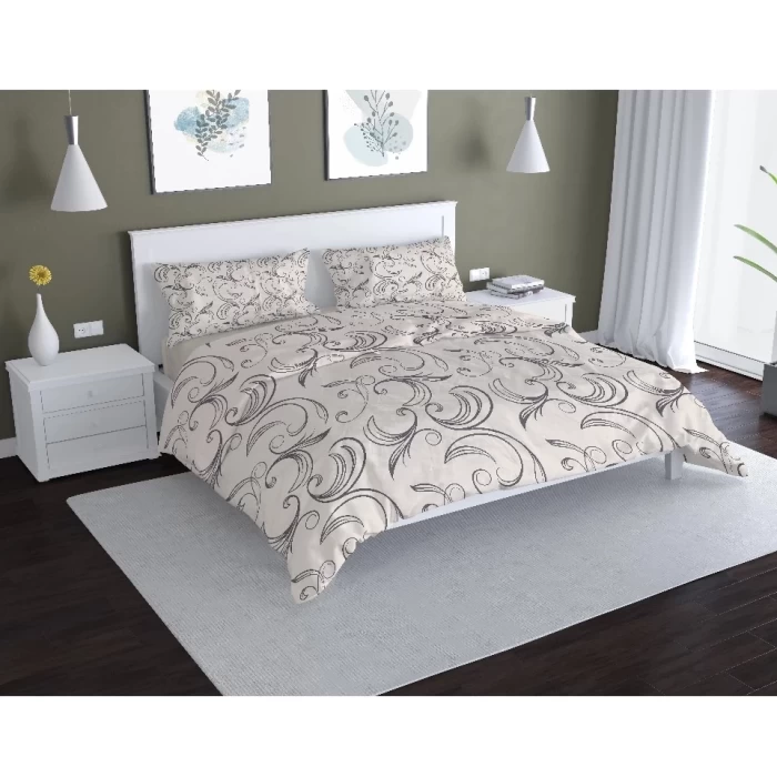 Комплект постельного белья двуспальный ТМ ЦУМ" Завиток