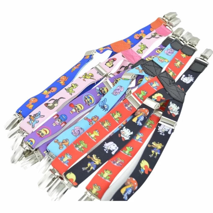 Подтяжки детские Мультики Акцент пд001