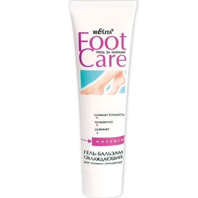 Гель-бальзам охлаждающий для ступней ног Белита Foot Care 100мл