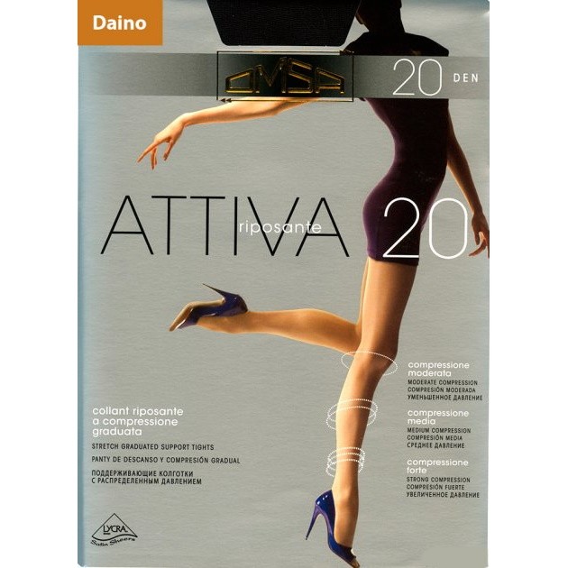 Колготки женские OMSA ATTIVA 20
