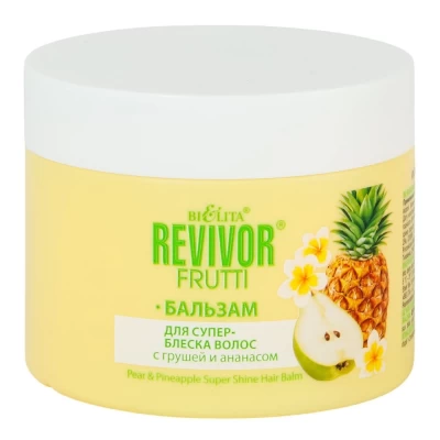 Бальзам для суперблеска волос Белита Revivor Frutti Груша и ананас 300мл