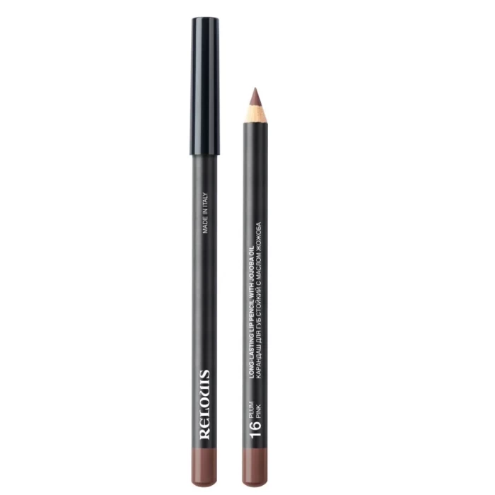 Карандаш для губ стойкий Relouis с маслом жожоба 1,1г